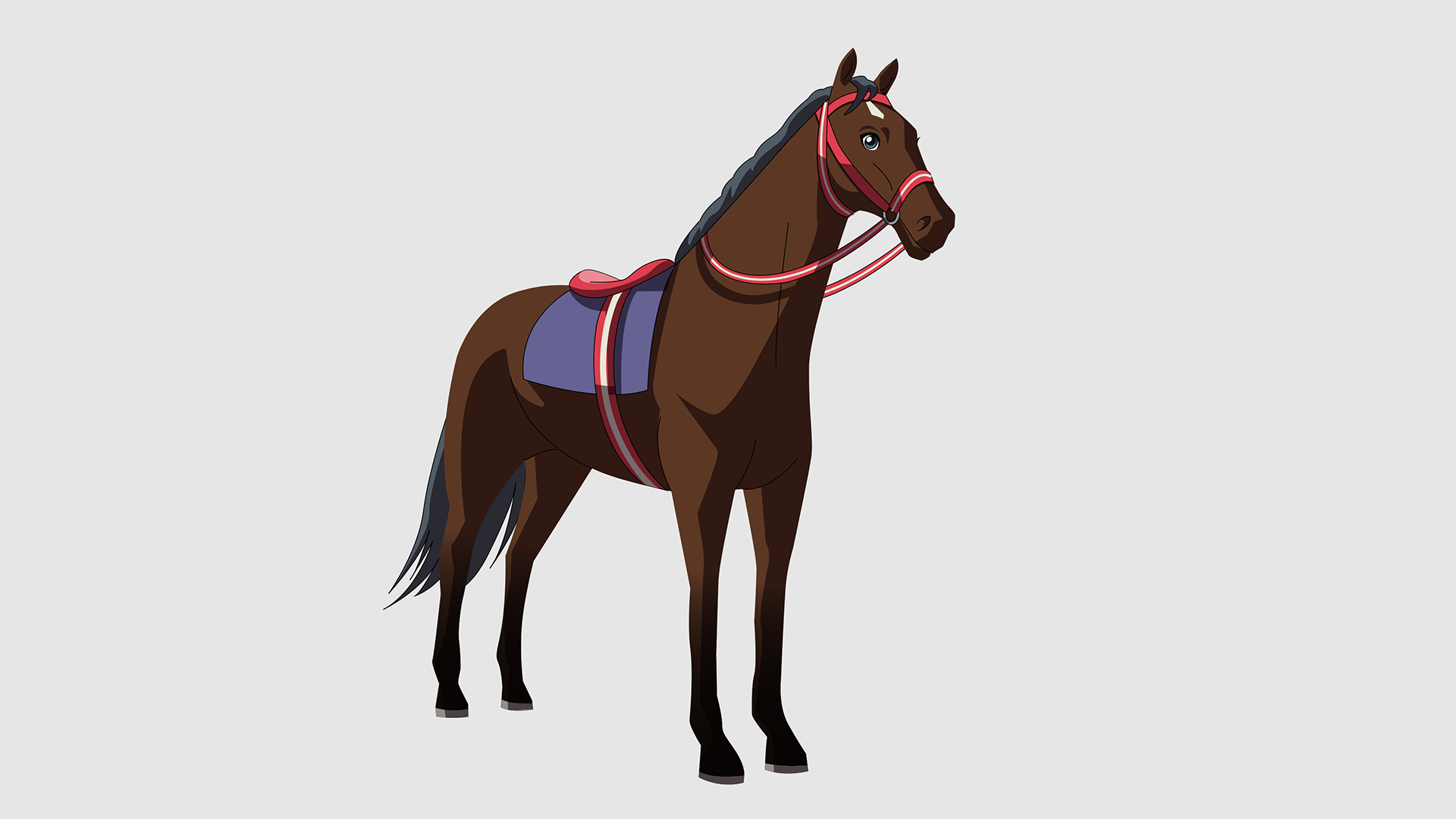 Horse character design