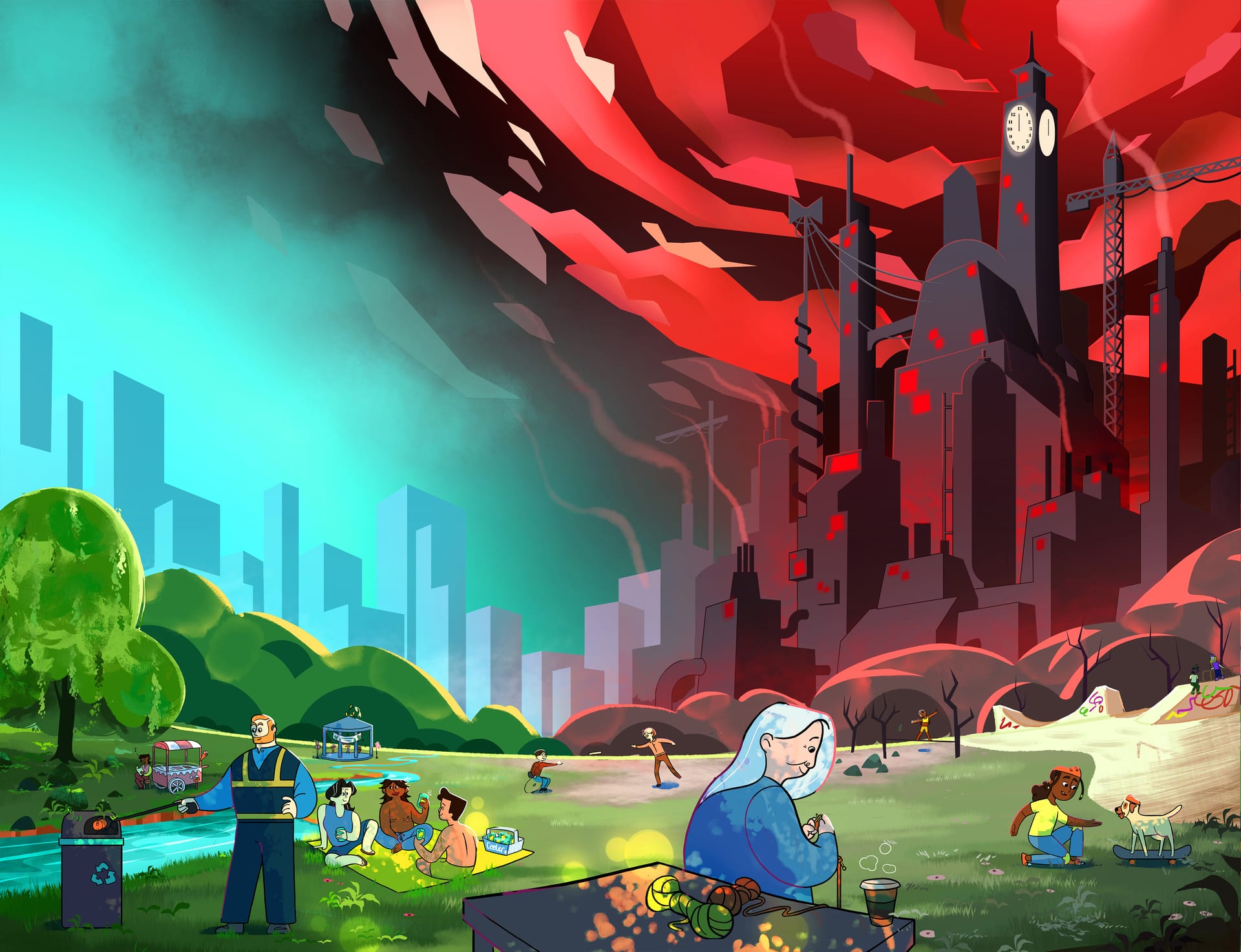 A Modern Fairytale - Some fairytales have dragons. This one has factory farms.