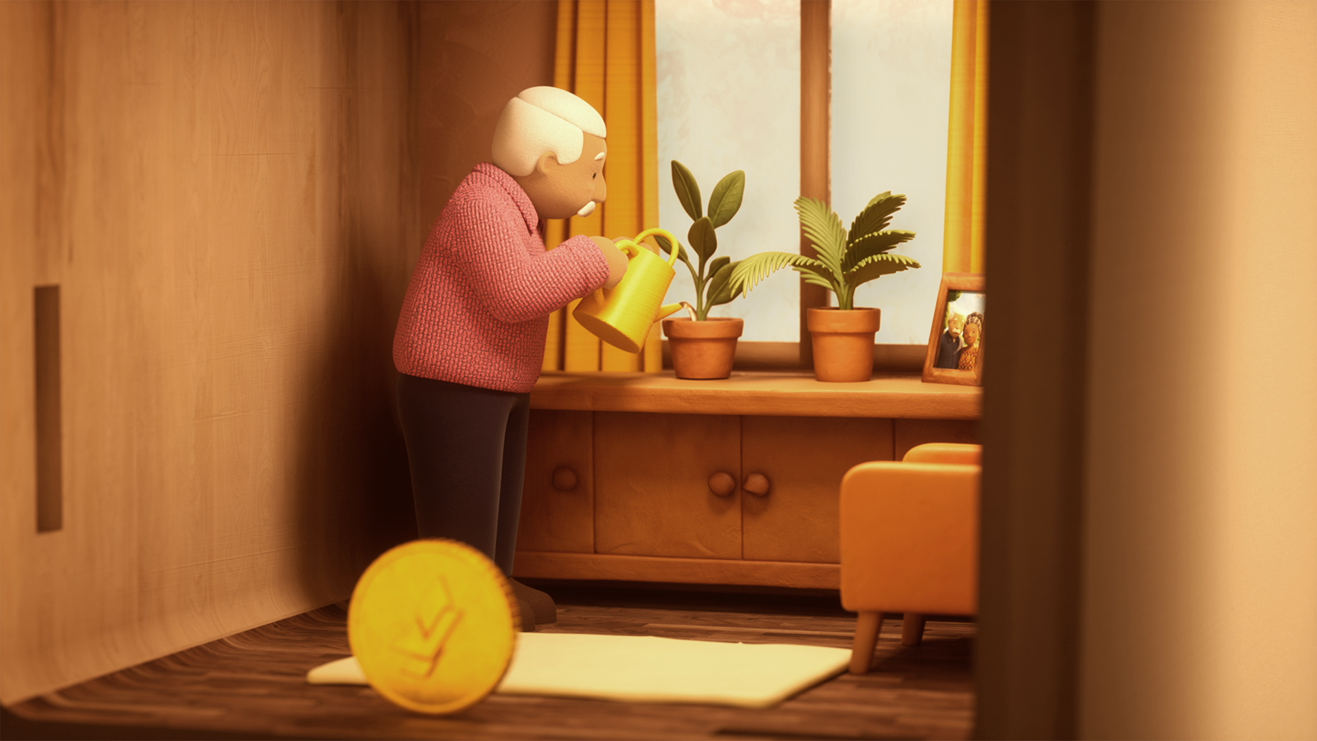 A Space For... - A warm, inviting animated TV advert for Social Security Scotland, bringing spaces and communities to life through rich 3D illustration and storytelling.